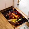 Custom Name Dragon Tales books Rug for Living Room, Game Rooms, Office, Bedroom, Floor Mat Playful Design, fan gifts Christmas decor