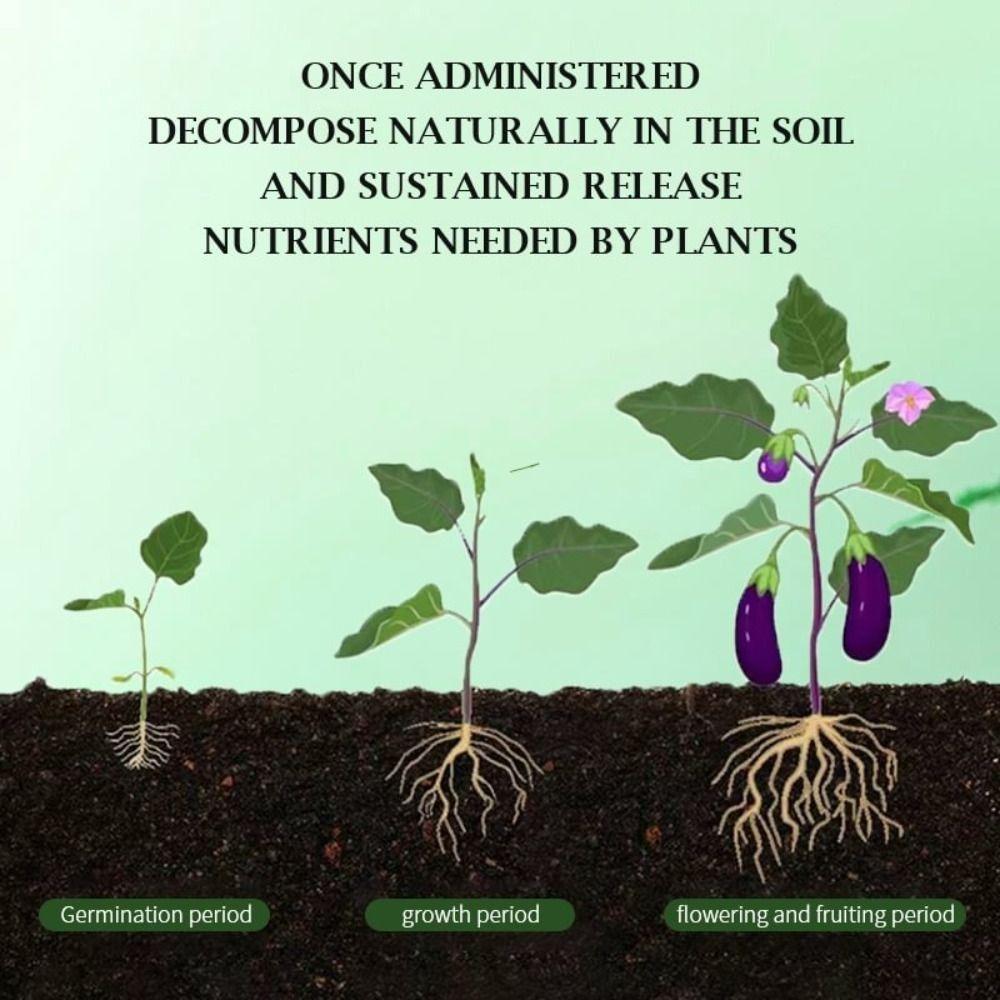 Universal Phosphorus Organic Fertilizer Speed Up Potassium Plant Nutrition Tablets Growth Slow-Release Tablet Plants Potted