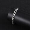 DIAMOND Silver Men' Bracelet 22cm Bracelet + FREE