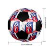 ZABRZE G Pallone da Calcio Indoor Colorato Cucito a Macchina PVC Taglia 5 Pronto per Allenamento di Squadra e Competizione Resistente Alta Rimbalzo Fantastico Regalo Sportivo