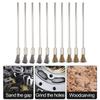 Pen Shape Bristle Wire Brushes Scratch Brushes 100mm 5PCS