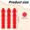 Caulking Tube Caps Sealer Glass Covered Latex Material Head Covers for Sealing and Preserving
