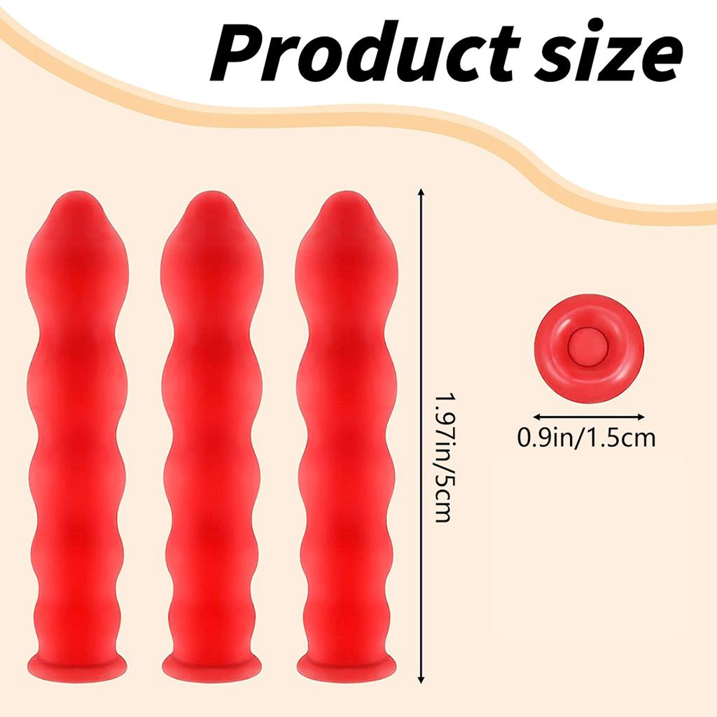 Caulking Tube Caps Sealer Glass Covered Latex Material Head Covers for Sealing and Preserving