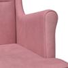 Pink Velvet Armchair