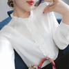 Spring Autumn Lady Shirt Popular Single-breasted Comfortable Lady Shirt Fashion Women Oversized Shirt Streetwear Lady Blouse for Daily Wear