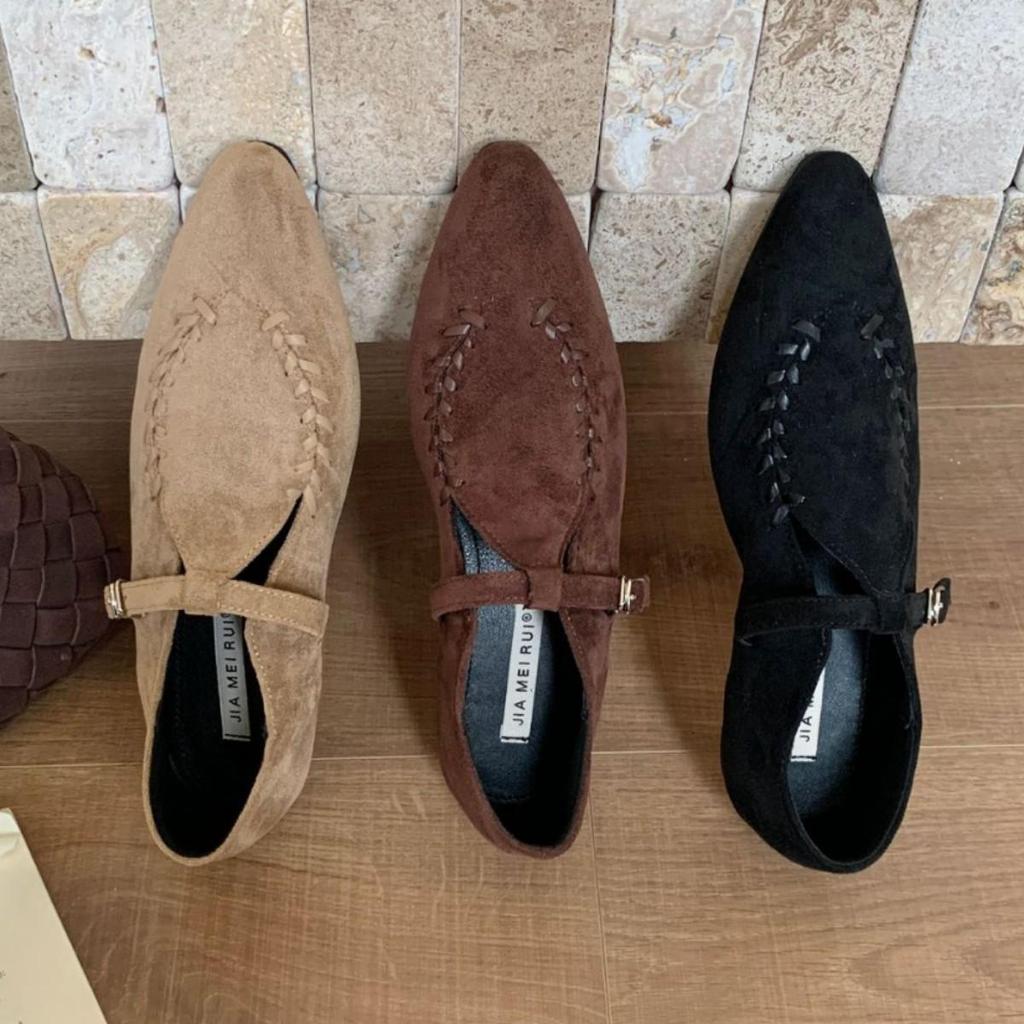 2025 Retro Minimalist Mary Jane Women's Shoes: Spring/Autumn Light Luxury.
