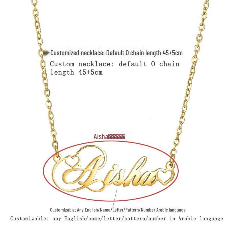 DIY personalizovaná súprava náhrdelníka a náramku z nehrdzavejúcej ocele s náušnicami