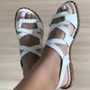 Women Sandals 2025 New Gladiator Summer Sandals Flat Shoes Women Rome Style Summer Chaussure Femme Flats Women Summer Footwear