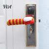 Christmas Party Home Decor Knitted Doorknob Covers, Santa Reindeer Decor, Anti?Slip Protector Sleeves, Door Protective Knob Gloves Handle