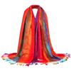 Women Lady Fashion Folk-Custom Retro Tassel Scarf Wrap Shawl Travel Scarves