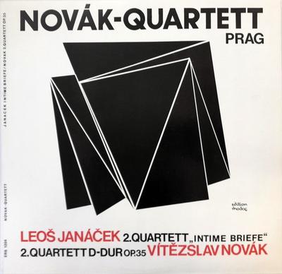 LP Record NOVÁK QUARTET , LEOŠ JANÁČEK / VÍTĚ - 2. Quartett ?Intime Briefe" / 2. Qu ERS1204 Edition Rhodos 1969 Germany Classical Used