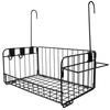 LEDMOMO Bathroom Hanging Basket, Wire Basket, Large Capacity, Steel, Rust-Resistant, for Bathroom, Kitchen, Washroom, Towels, Shampoo Bottles, Storage
