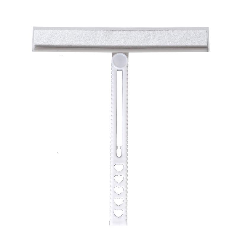 Multifunctional Foldable Glass Cleaning Brush with Hand Scraper for High-Rise Windows