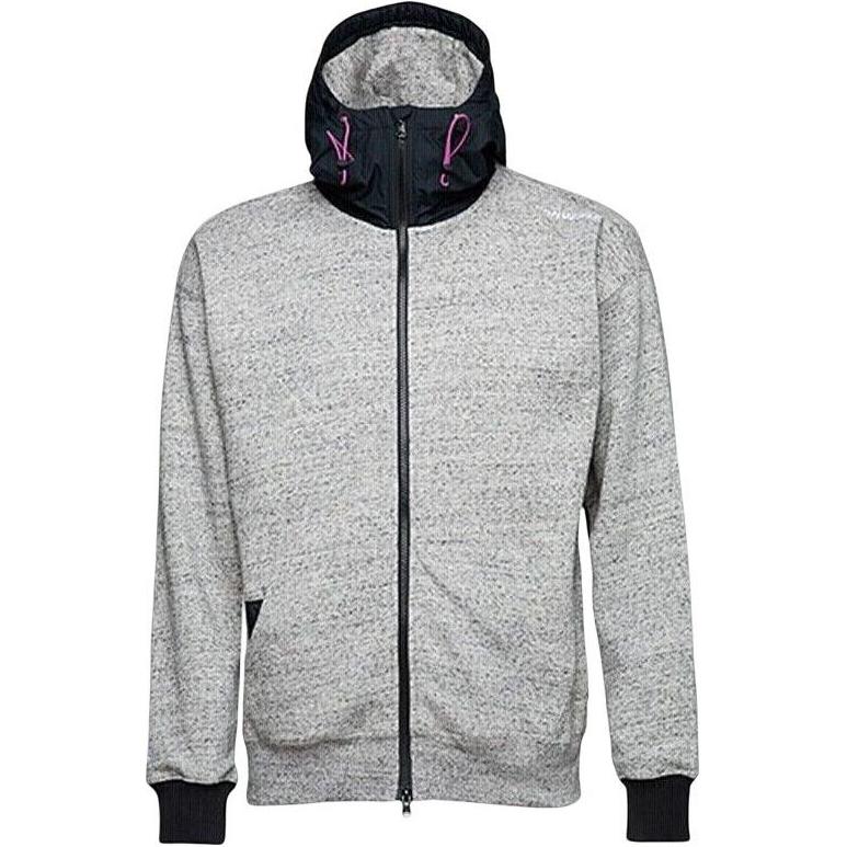 Converse MIXED MEDIA Jackets Men s Gray Hooded Moderate Other 10017907-A01 XL