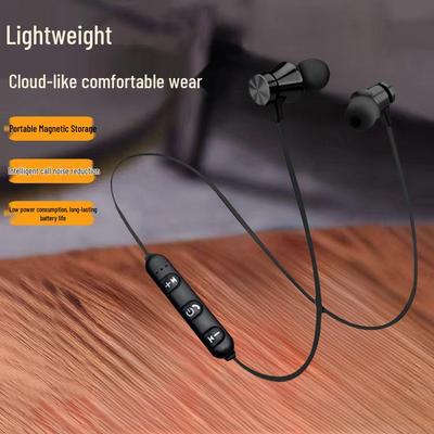 XT11 Bluetooth Neckband Sports Earphones with Magnetic Storage & Long Battery Life