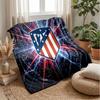 Atletico Madrid Thema Decke Weiche Flanelldecke Plüsch Überwurf Gemütliche Sofa Bett Decke für Heimdekoration
