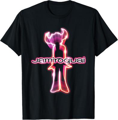 Offizielles Jamiroquai Neon-Logo T-Shirt