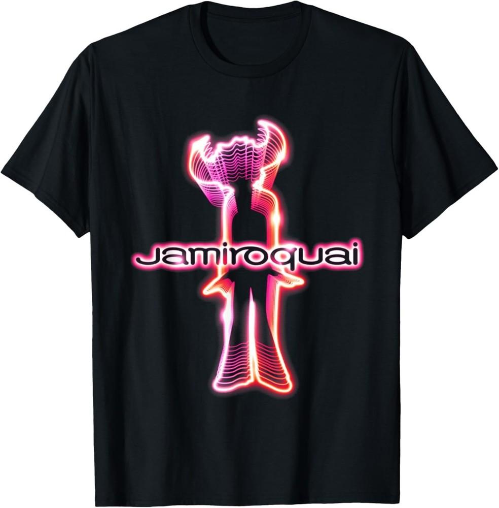 

Official Jamiroquai Neon Logo T-Shirt XL