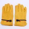 Cowhide Riding Gloves: Motorcycle, Rock Climbing, Gardening, Puncture-Resistant, Protective Welders' Gloves