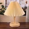 1 stk Takdekor Stoff Plissert Lampeskjerm Moderne Vaskbart Bordlampe Trekk DIY Retro Lysekrone Stofftrekk Stue Spisestue