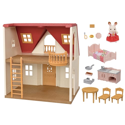 Sylvanian Families House [First Sylvanian Families] DH-08 ST Mark Certification For Ages 3 and Up Toy Dollhouse Sylvanian Families EPOCH