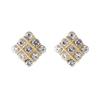 2024 New High-End Square Geometric Earrings: Exquisite Fairy Style, Personalized Design for Women