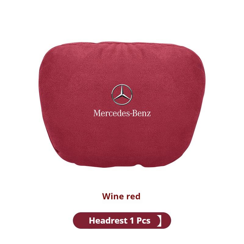 LCYN3 For Mercedes-Benz A B C E S V R-Class A45 C43 CLA GLA GLB GLC GLE SLK Car Headrest Lumbar Rest Cushion Neck Support Neck Pillow