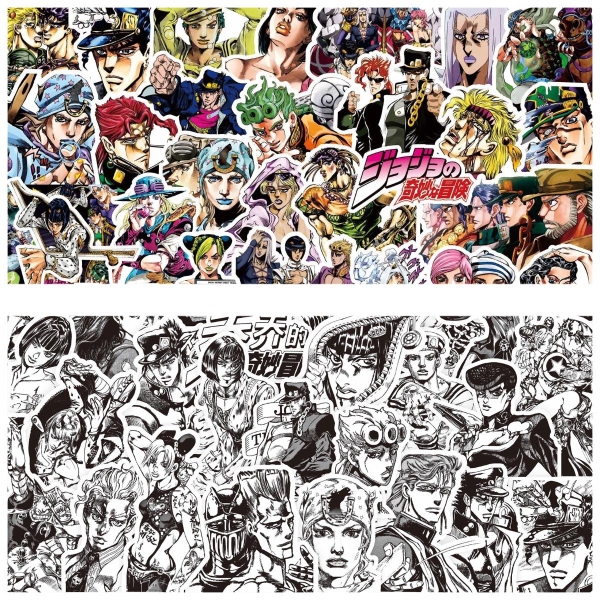 77/82/159 STUKS Kujo Jotaro Anime Stickers JoJo's Bizarre Adventure Sticker Higashikata Josuke Bruno Buccellati Cartoon Decals