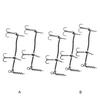 Stainless Steel Soft Lure Security Essential Premium Fishing Platform System Corkscrew Suitable For Popular Spins