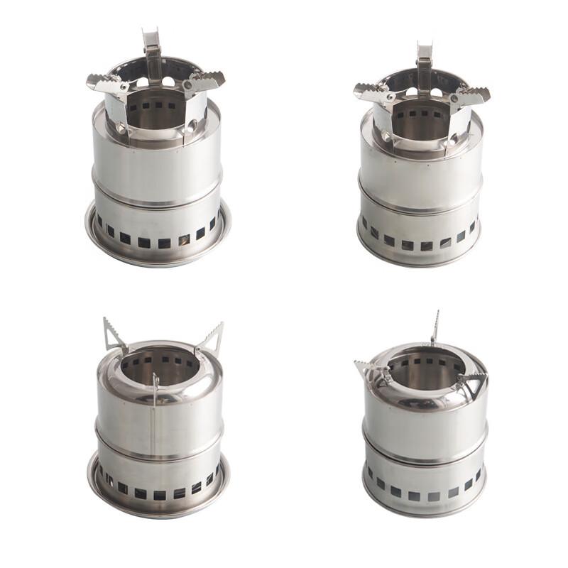 Portable Stainless Steel Campfire Tea Wood Stove