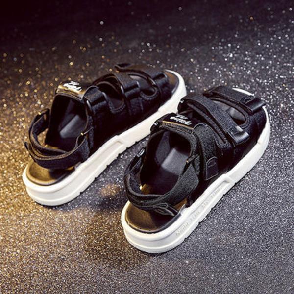 Fashion Sports Women's Sandals Shoes Lady 2025 Summer Heels Soft Outside New Fashion Comfort Girls Beach Casual Slipper Hook & Loop Scan