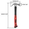 HFS(R) Double-Ended Nail Hammer for Woodworking, 550g
