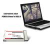 New Laptop PCMCIA To USB 2.0 CardBus Converter 2 Ports PCI Express Card Adapter