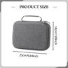 Double Controllers Carrying Case EVA Carry Bag Zipper Waterproof Gaming Controller Hard Shell