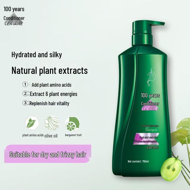 100 Years Hair Conditioner Moisturizing & Silky Smooth Shampoo
