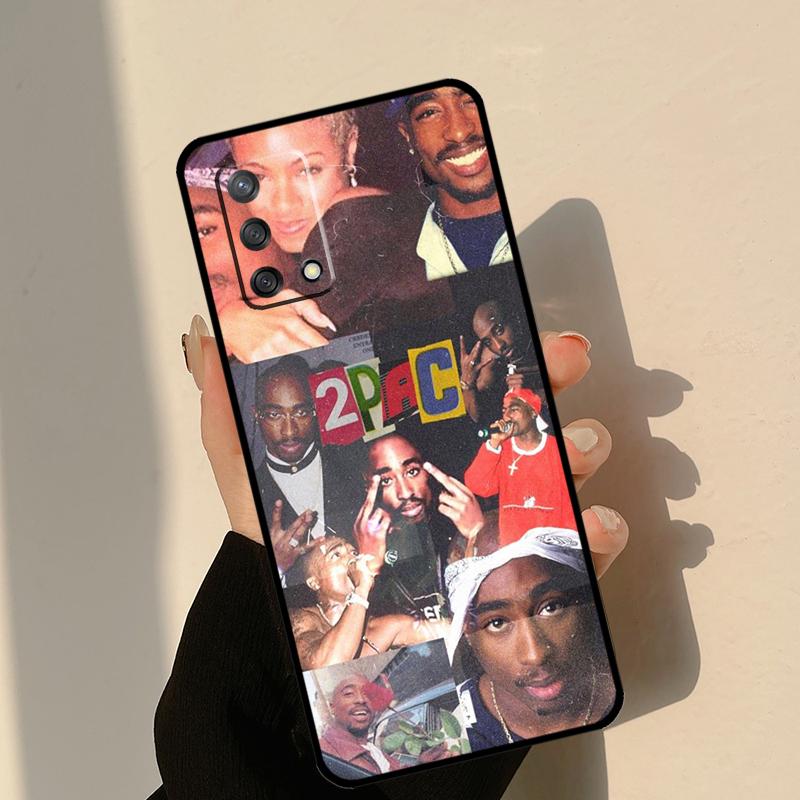 Rapper 2pac Singer Tupac Case For Oppo A5 Pro A6 A16 A76 A96 A17 A57 A40 A60 A80 A98 A58 A78 A18 A38 A54 A74 A94 A15
