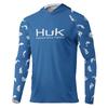 Mens Quick-Dry Fishing Hoodie UV Protection Long Sleeve Breathable Performance T-Shirt Outdoor Angling Summer Fall