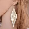 Long Earring Women Irregular Sexy Girls Jewelry  Punk Metal Tassel Trendy Leaves Earrings Bohemia Earrings