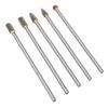 5pcs   Tool Carbide Burr Set 150mm Double Grain   Handle Alloy Impeller Polishing Tool for Chamfering Grinding Engraving