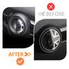 2PCS For MINI Cooper R55 R56 R57 Gray Union Jack 3D Car Door Handle Stickers