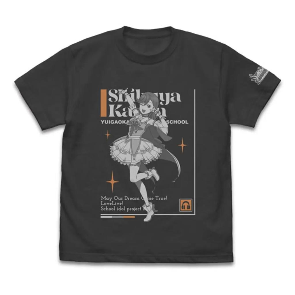 Liebesleben! Nijigasaki Tennoji Rina "Nikorin" Anime T-Shirt, Unisex Idol Anime Streetwear Tee, 100% Baumwolle Lässiges Kurzarm Oberteil