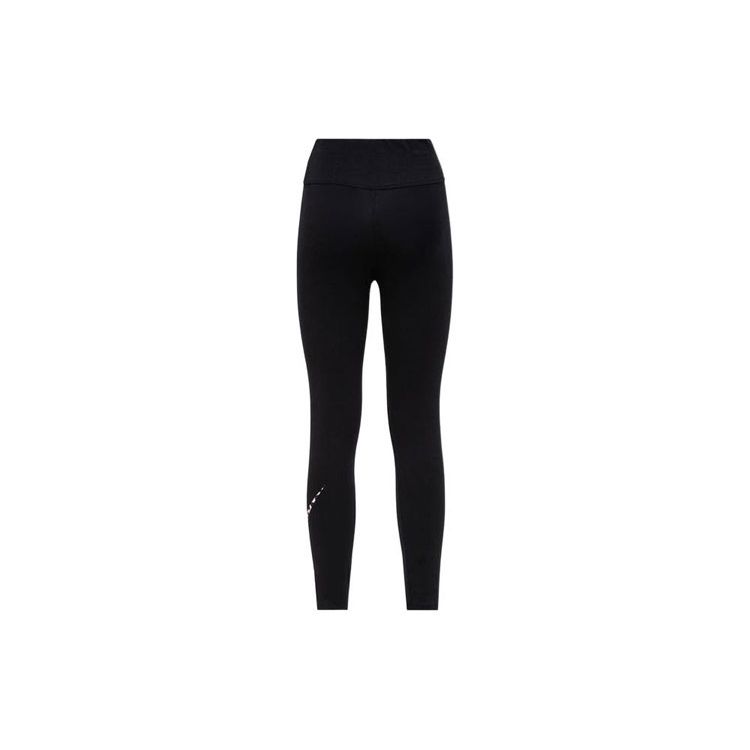 Nike Cotton Letter Print Leggings Women Bottoms Black CW2503-011