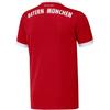 Adidas Bayern Munich 17-18 Home Game Replica Striped Round Neck Straight Cut Short Sleeve Soccer Jersey Men Tops Red AZ7961