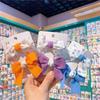 Children'S Bow Clip Spring Floral Hairpin Sweet Girl Princess Hair Accessories Baby Side Bangs Clip