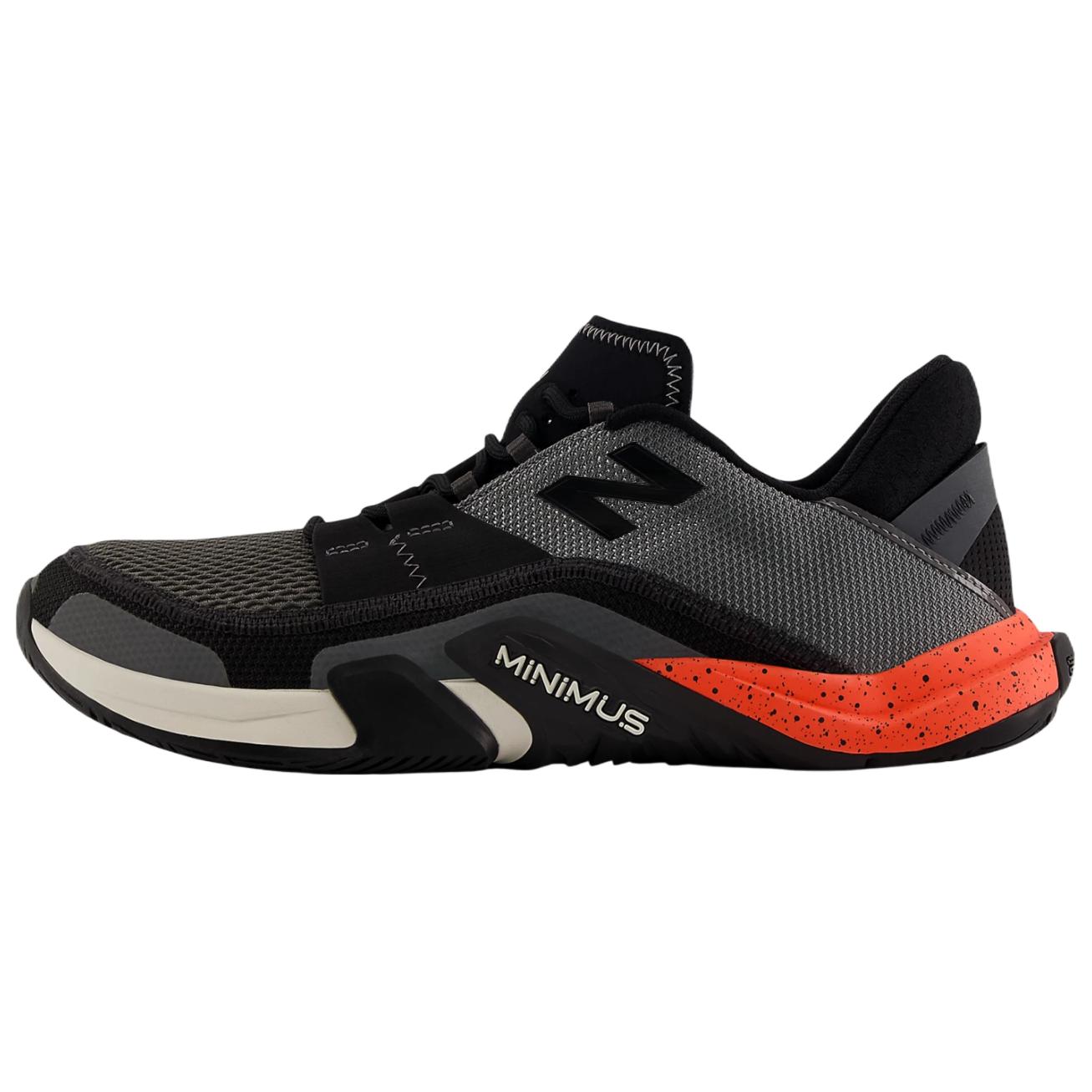 New Balance Minimus TR v2 Black Grey Urgent Red Men s Training Shoes MXMTRCU2 42.5
