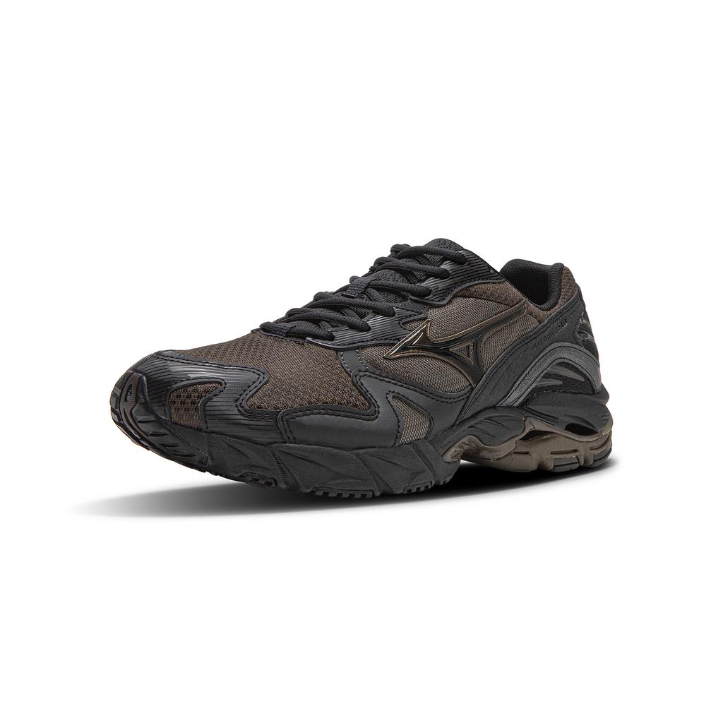 Zapatillas Unisex VAINL ARCHIVE x Mizuno Wave Rider 10 Marrón Negro D1GD252101