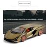 1/24 Lambor Sian FKP37 Legierung Druckguss Sport Auto Spielzeug Modell Simulation Heckflügel Lift Pull Back Modell Ornament Junge Geschenk Sammlung