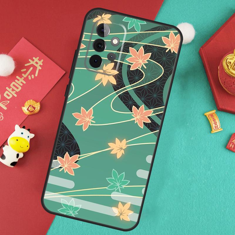 Genshin Impact Kaedehara Kazuha Case For Samsung Galaxy A17 A55 A35 A15 A32 A52 A13 A33 A53 A14 A34 A54 A06 A16 A26 A36 A56