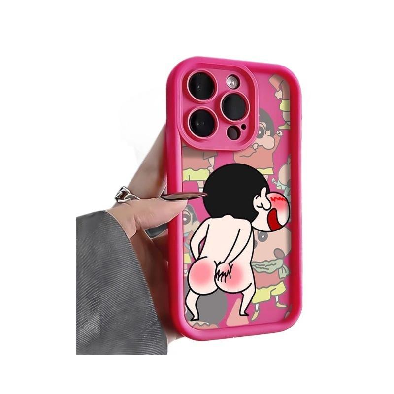 Shy Xiaoxin Applies To Apple 15plus Mobile Phone Case iPhone16promax Anti-drop 14 Funny 13 Soft Xr New