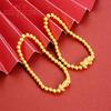 Stylish Graceful Simple Alluvial Gold Pi Xiu Bracelet Women's New Lucky Beads Bracelet Gold-Plated Bracelet Gifts for Girlfriend